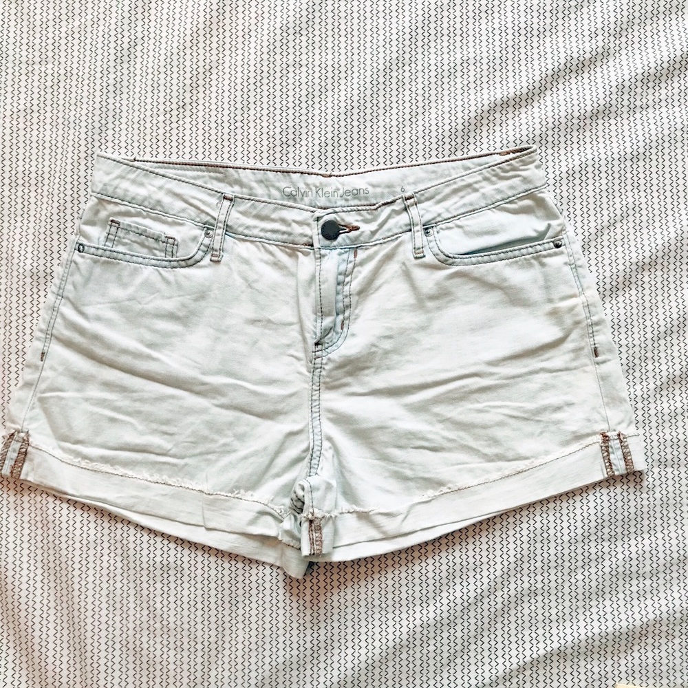 Calvin Klein Light Denim Shorts